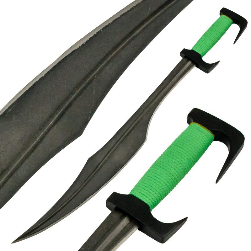 Zombie Slayer Full Tang Sword with Green Paracord